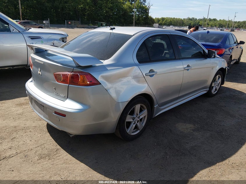 2009 Mitsubishi Lancer VIN JA3AU26UX9U018587 IAAI salvage auction — FRONT END, Salvage - Greater Than 75% (Maryland), sold $475 on 2026-07-15 (photo 4)
