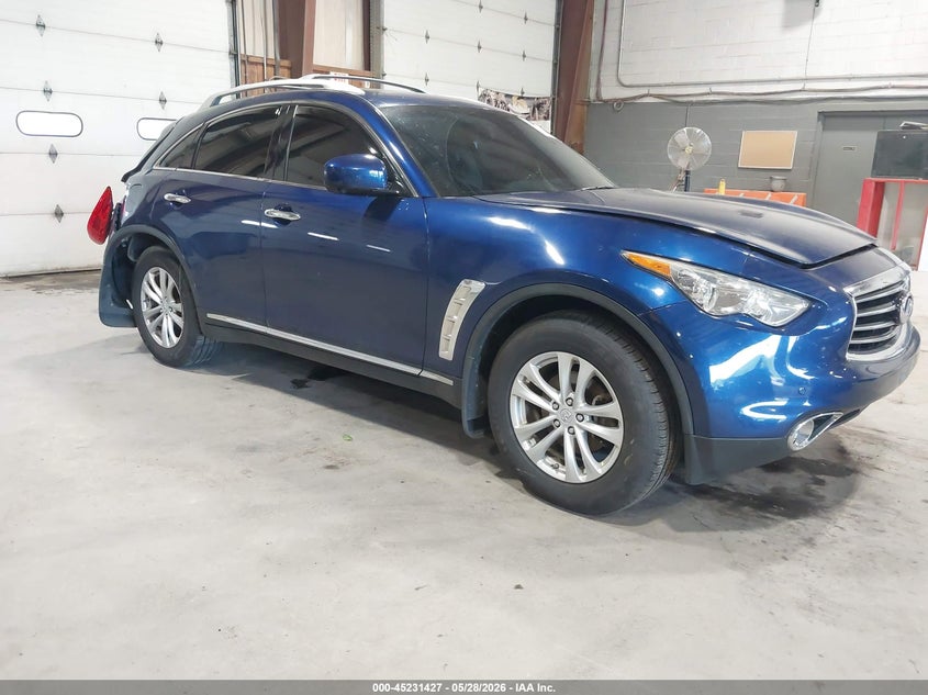 2015 Infiniti Qx70 VIN JN8CS1MW7FM480510 IAAI salvage auction — REAR END, Mv-907A (New York), sold $425 on 2026-07-23 (photo 1)