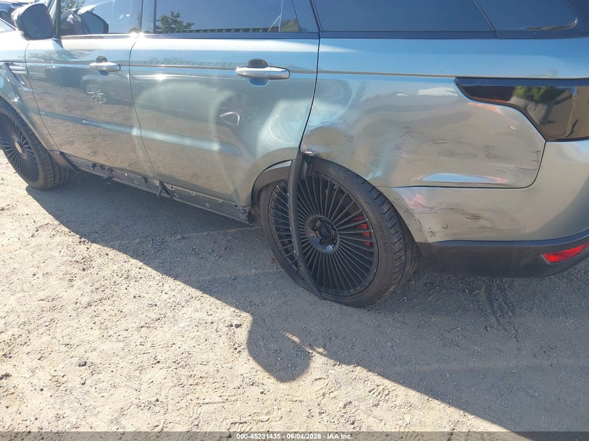 2016 Land rover Range rover sport VIN SALWR2PF2GA652377 IAAI salvage auction — SIDE, Salvage Title, sold $3,050 on 2026-07-07 (photo 6)