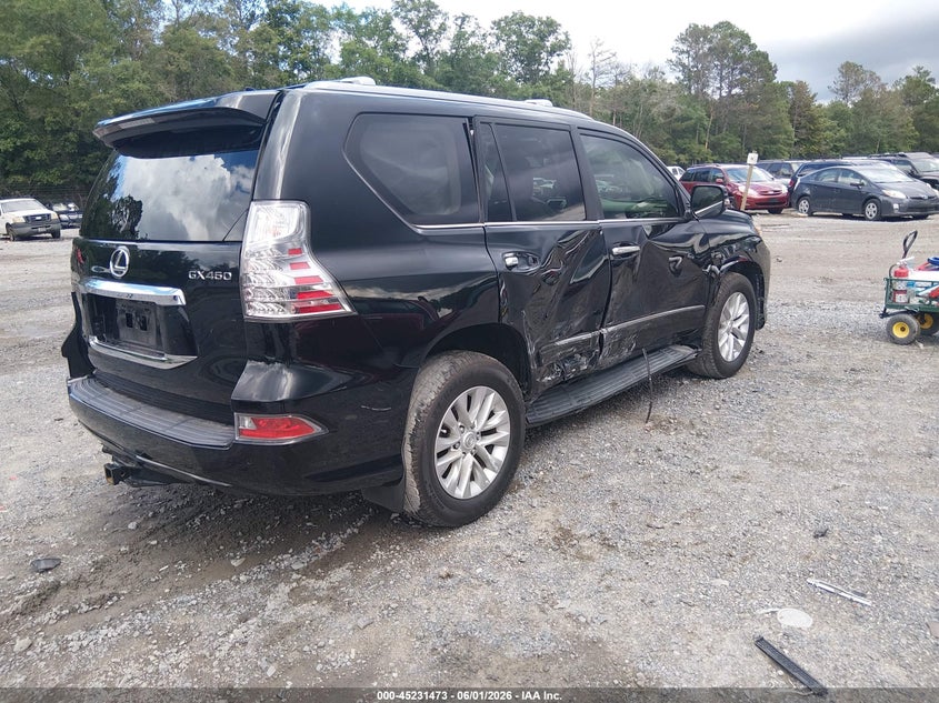 2015 Lexus Gx VIN JTJBM7FX5F5111565 IAAI salvage auction — LEFT & RIGHT, Salvage (South Carolina), sold $4,800 on 2026-07-21 (photo 4)