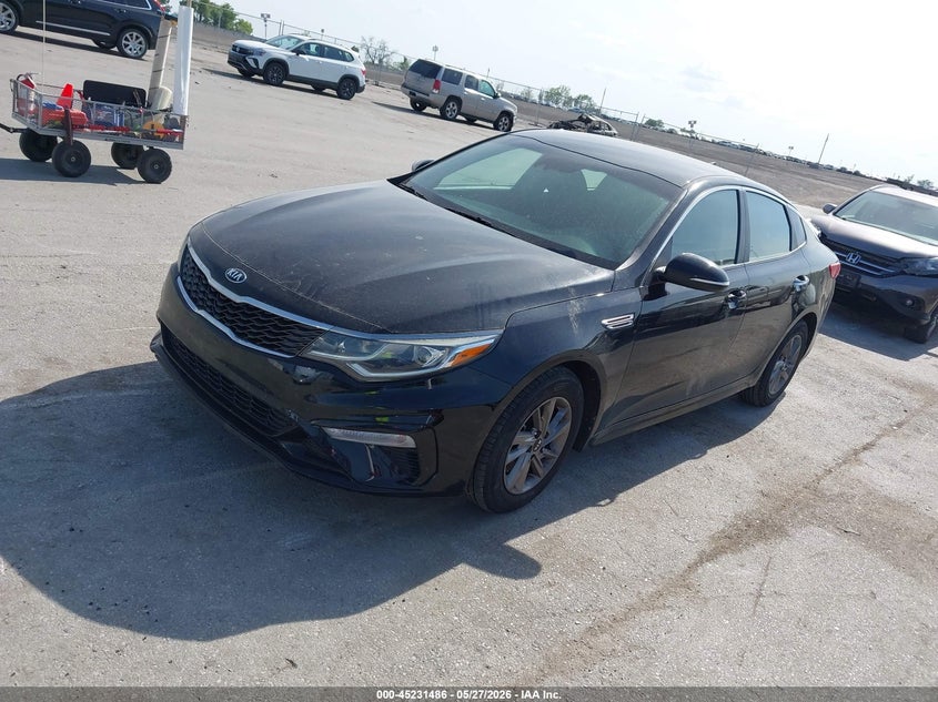 2020 Kia Optima VIN 5XXGT4L3XLG399280 IAAI salvage auction — LEFT SIDE, Salvage (Iowa), sold $2,850 on 2026-07-21 (photo 2)