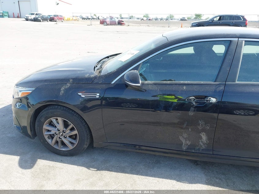 2020 Kia Optima VIN 5XXGT4L3XLG399280 IAAI salvage auction — LEFT SIDE, Salvage (Iowa), sold $2,850 on 2026-07-21 (photo 6)