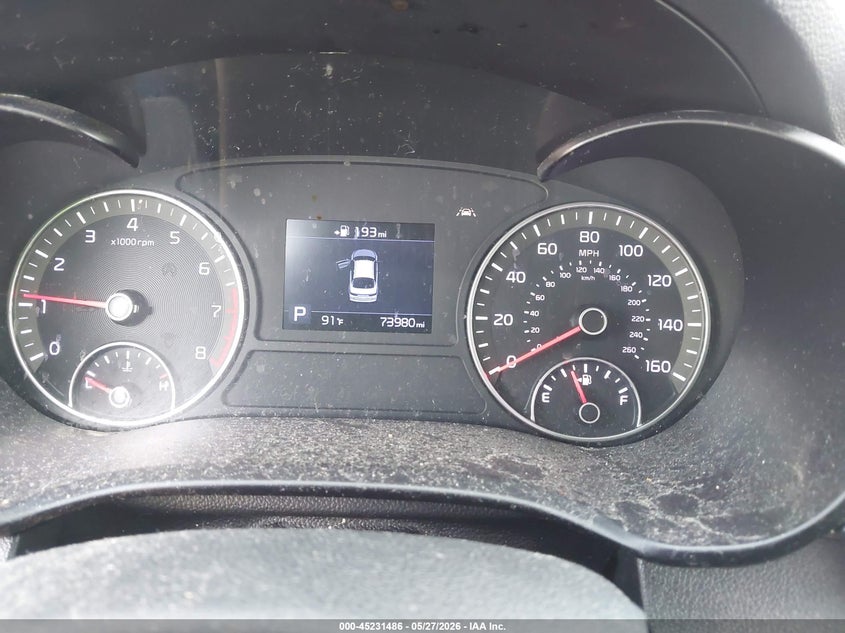 2020 Kia Optima VIN 5XXGT4L3XLG399280 IAAI salvage auction — LEFT SIDE, Salvage (Iowa), sold $2,850 on 2026-07-21 (photo 7)
