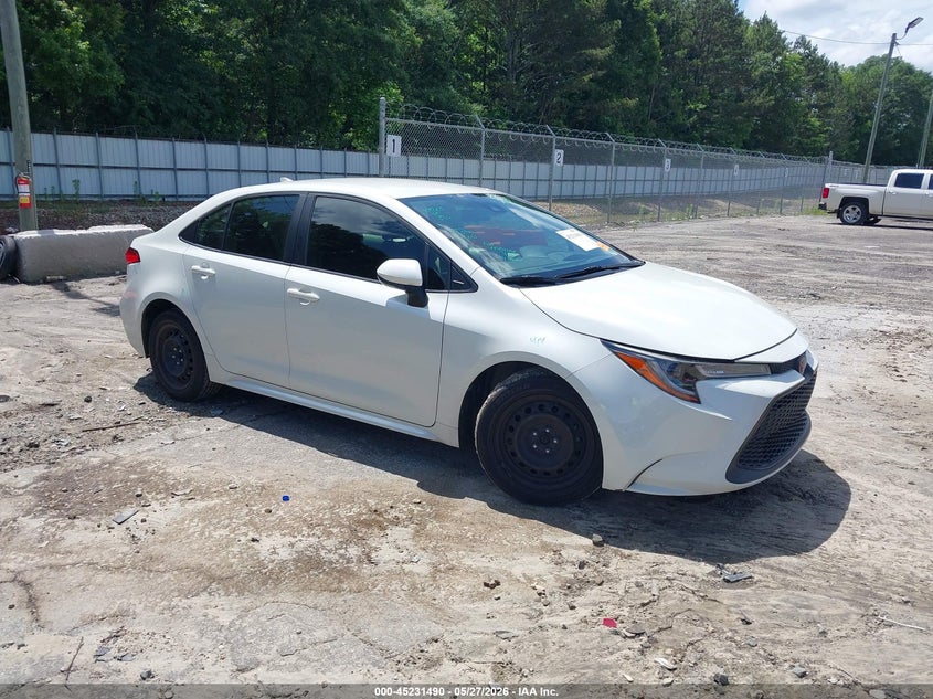 2020 Toyota Corolla VIN JTDEPRAE9LJ048336 IAAI salvage auction — SIDE, Salvage (Georgia), sold $3,650 on 2026-08-02 (photo 1)