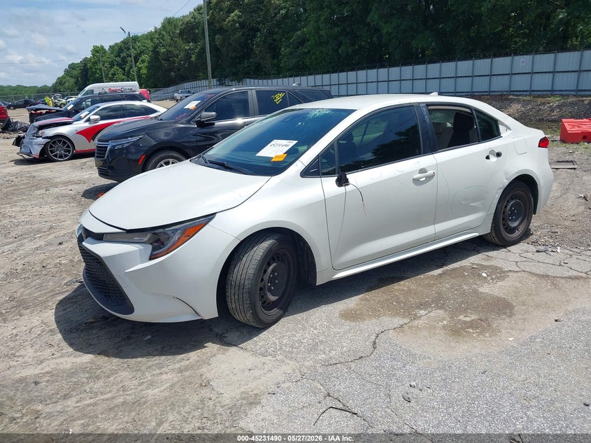 2020 Toyota Corolla VIN JTDEPRAE9LJ048336 IAAI salvage auction — SIDE, Salvage (Georgia), sold $3,650 on 2026-08-02 (photo 2)