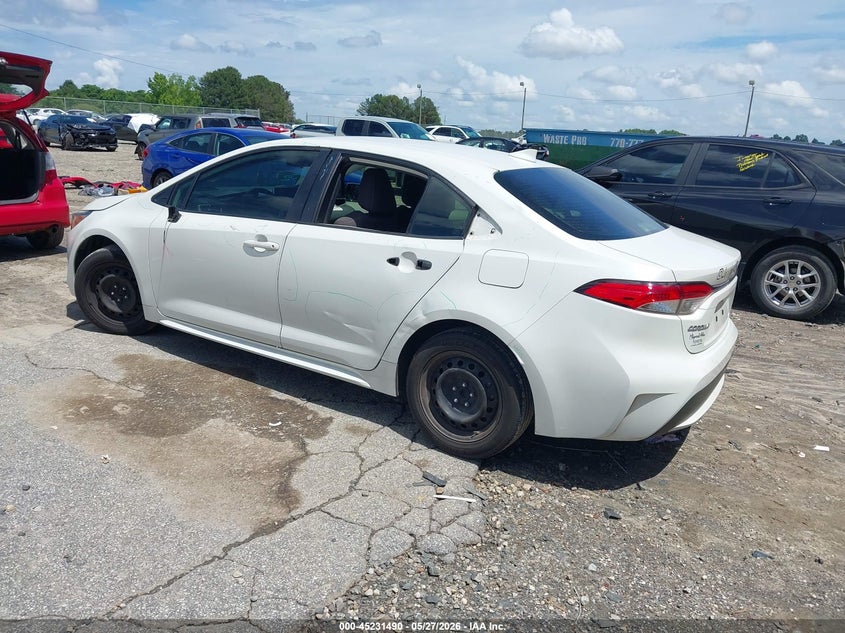 2020 Toyota Corolla VIN JTDEPRAE9LJ048336 IAAI salvage auction — SIDE, Salvage (Georgia), sold $3,650 on 2026-08-02 (photo 3)