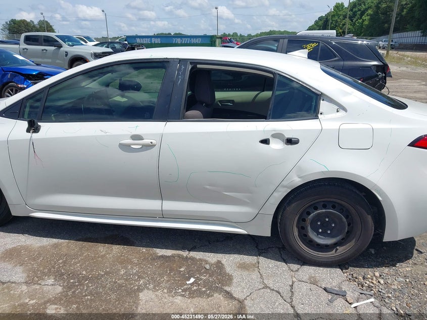 2020 Toyota Corolla VIN JTDEPRAE9LJ048336 IAAI salvage auction — SIDE, Salvage (Georgia), sold $3,650 on 2026-08-02 (photo 6)
