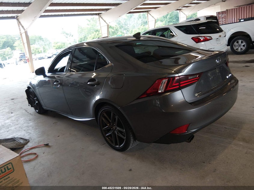 2015 Lexus Is VIN JTHBF1D23F5045744 IAAI salvage auction — FRONT END, Salvage (Tennessee), sold $4,250 on 2026-07-06 (photo 3)