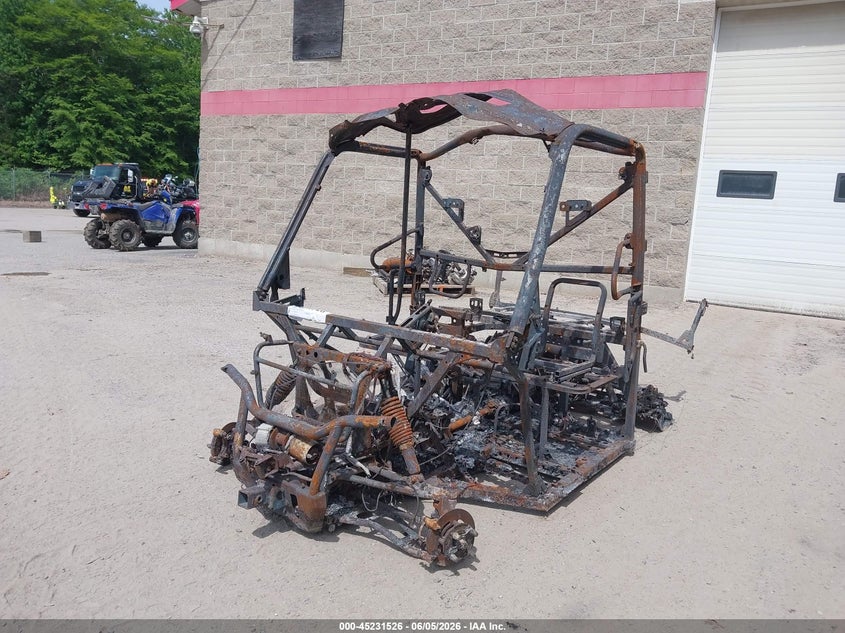 2024 Cf moto Uforce VIN LCELV1Z21RM002631 IAAI salvage auction — BURN, Bill Of Sale (Maine), sold $25 on 2026-07-27 (photo 2)