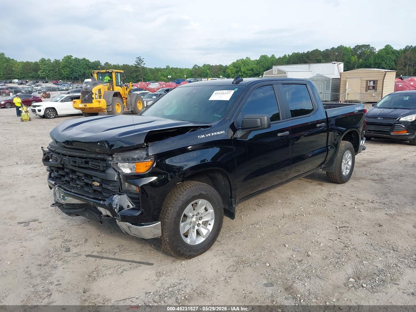 2024 Chevrolet Silverado VIN 1GCPDAEK2RZ292472 IAAI salvage auction — FRONT END, Salvage Title, sold $10,000 on 2026-07-31 (photo 2)