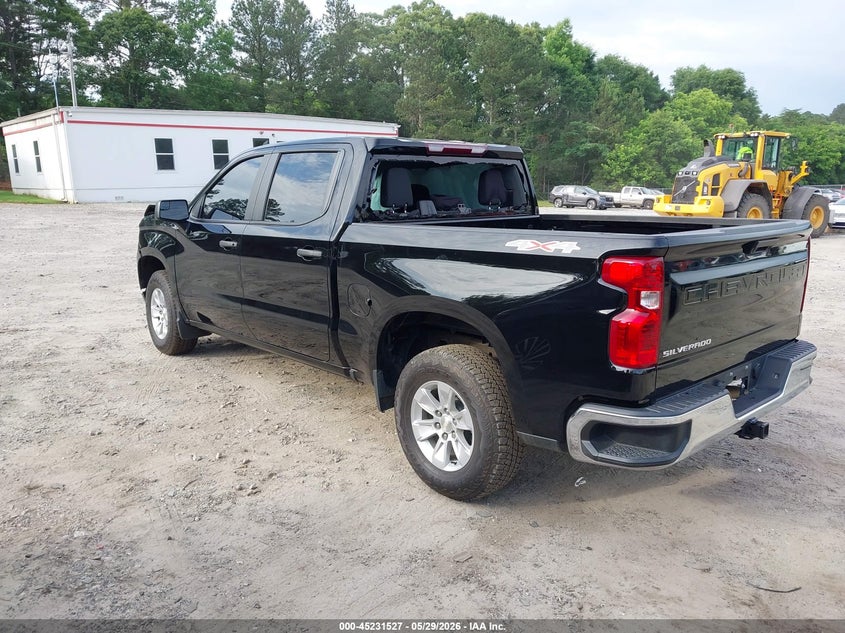 2024 Chevrolet Silverado VIN 1GCPDAEK2RZ292472 IAAI salvage auction — FRONT END, Salvage Title, sold $10,000 on 2026-07-31 (photo 3)