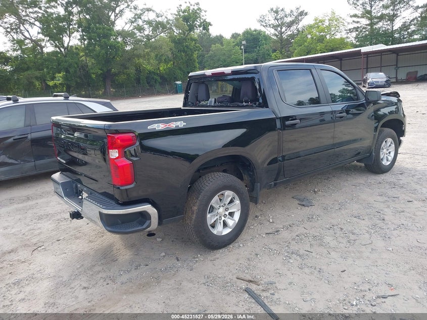 2024 Chevrolet Silverado VIN 1GCPDAEK2RZ292472 IAAI salvage auction — FRONT END, Salvage Title, sold $10,000 on 2026-07-31 (photo 4)