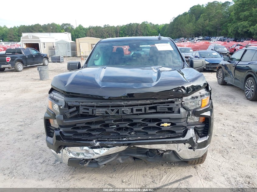 2024 Chevrolet Silverado VIN 1GCPDAEK2RZ292472 IAAI salvage auction — FRONT END, Salvage Title, sold $10,000 on 2026-07-31 (photo 6)