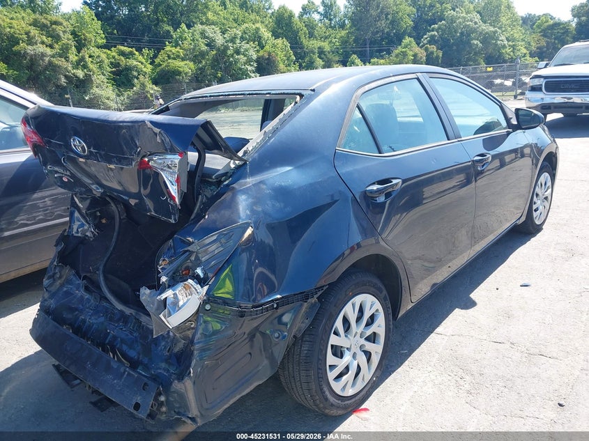 2019 Toyota Corolla VIN 5YFBURHE5KP945164 IAAI salvage auction — REAR END, Salvage Title, sold $2,400 on 2026-07-09 (photo 4)