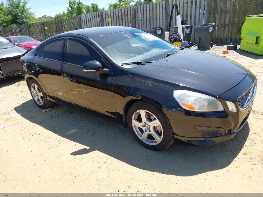 2013 Volvo S60 VIN YV1612FH3D2188663 IAAI salvage auction — NORMAL WEAR, Clear (Virginia), sold $550 on 2026-07-13 (photo 1)