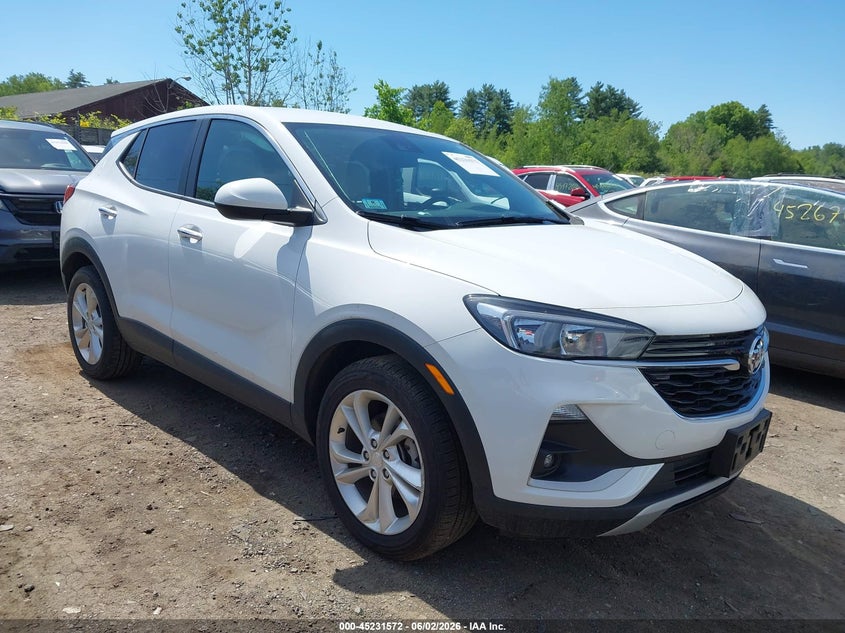 2020 Buick Encore gx VIN KL4MMBS25LB102218 IAAI salvage auction — SIDE, Salvage (Massachusetts), sold $2,650 on 2026-07-31 (photo 1)
