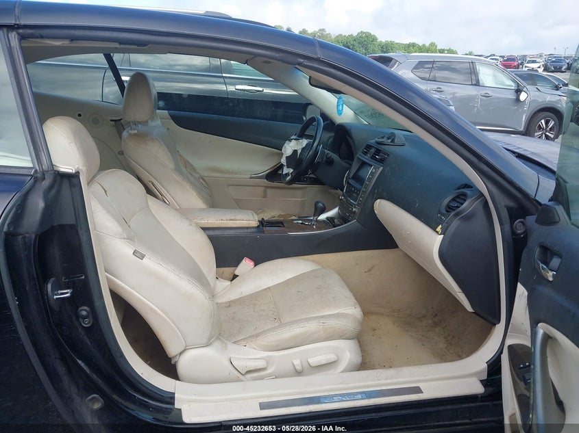 2010 Lexus Is 250c VIN JTHFF2C2XA2513181 IAAI salvage auction — FRONT END, Salvage (Georgia), sold $275 on 2026-07-28 (photo 5)
