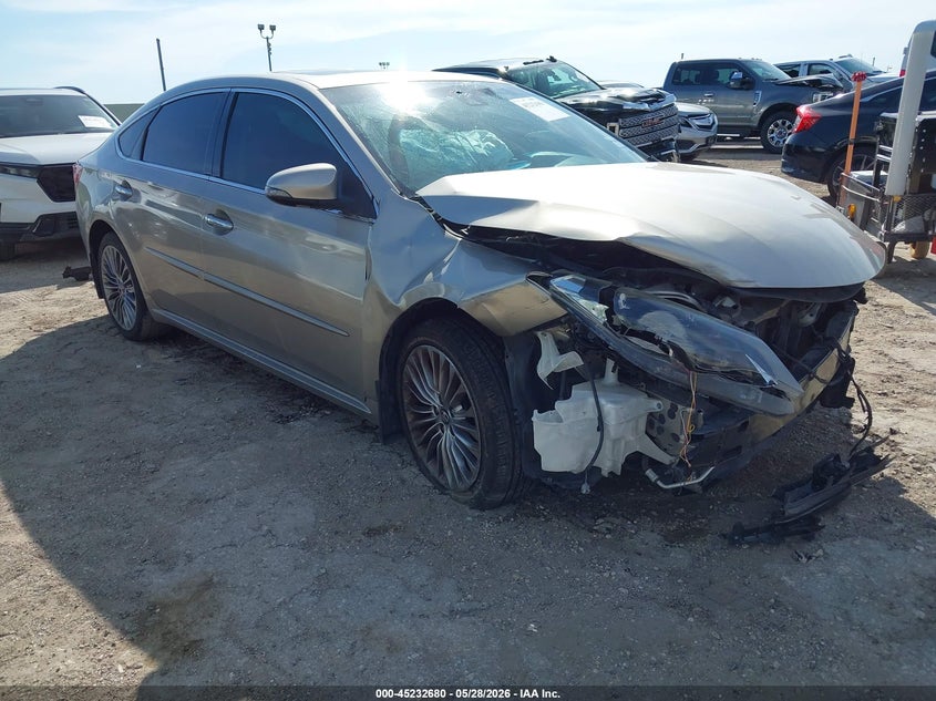 2016 Toyota Avalon VIN 4T1BK1EB1GU229580 IAAI salvage auction — FRONT END, Salvage Title, sold $1,350 on 2026-07-27 (photo 1)