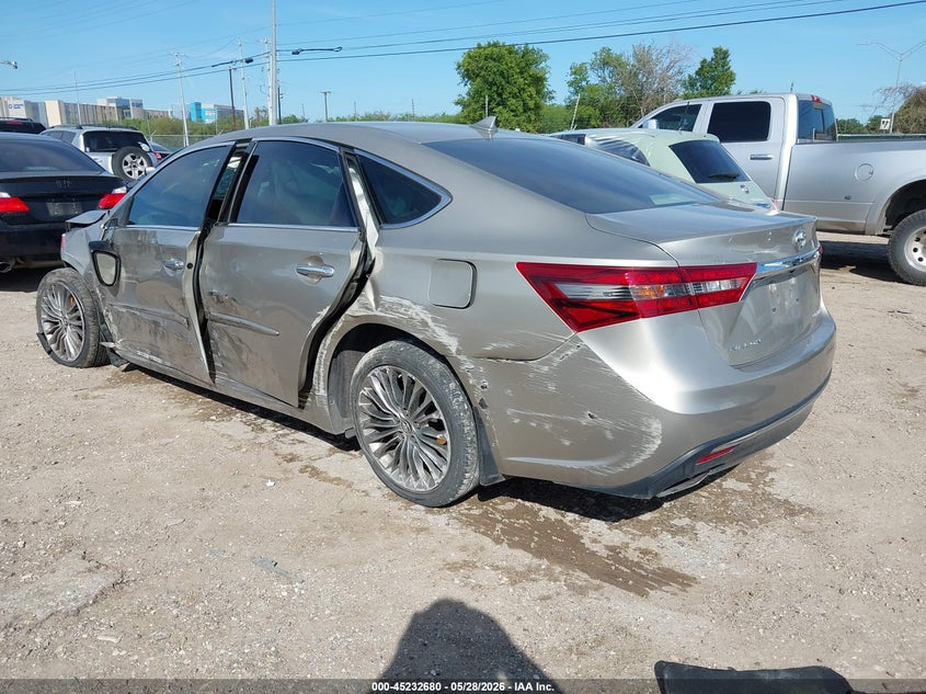 2016 Toyota Avalon VIN 4T1BK1EB1GU229580 IAAI salvage auction — FRONT END, Salvage (Texas), sold $1,500 on 2026-07-29 (photo 3)