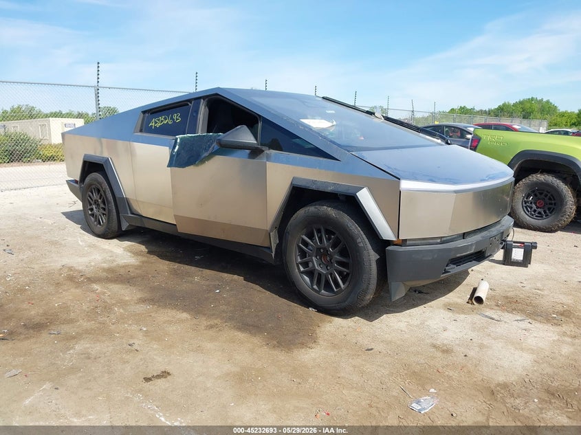 2025 Tesla Cybertruck VIN 7G2CEHED2SA076407 — IAAI salvage auction photo