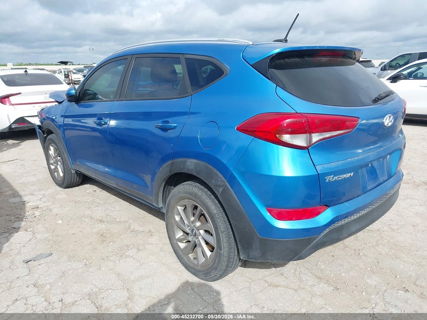 2017 Hyundai Tucson VIN KM8J33A42HU424777 IAAI salvage auction — FRONT END, Salvage (Texas), sold $1,300 on 2026-07-29 (photo 3)