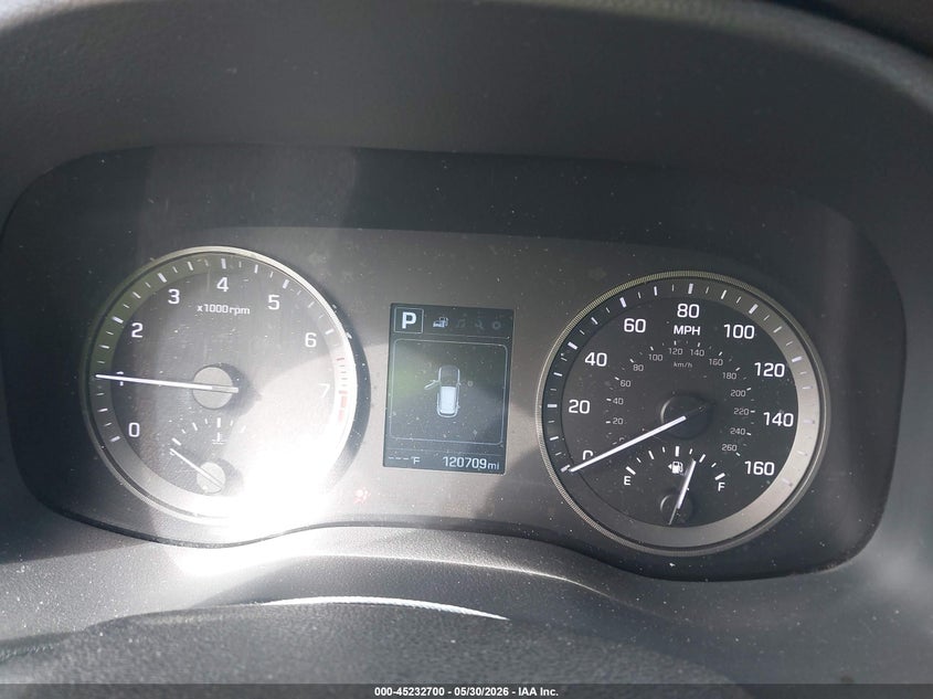 2017 Hyundai Tucson VIN KM8J33A42HU424777 IAAI salvage auction — FRONT END, Salvage (Texas), sold $1,300 on 2026-07-29 (photo 7)