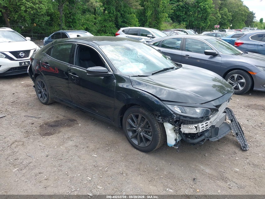 2020 Honda Civic VIN SHHFK7H63LU407563 IAAI salvage auction — FRONT & REAR, Salvage Title, sold $3,800 on 2026-07-21 (photo 1)