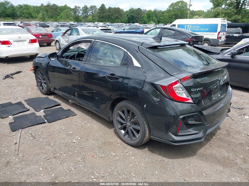 2020 Honda Civic VIN SHHFK7H63LU407563 IAAI salvage auction — FRONT & REAR, Salvage Title, sold $3,800 on 2026-07-19 (photo 3)