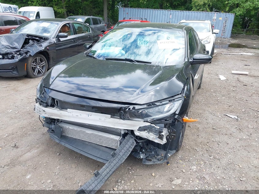2020 Honda Civic VIN SHHFK7H63LU407563 IAAI salvage auction — FRONT & REAR, Salvage Title, sold $3,800 on 2026-07-19 (photo 6)