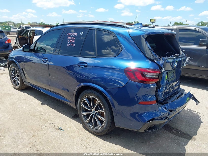2021 BMW X5 VIN 5UXCR4C08M9E00963 IAAI salvage auction — REAR END, Salvage Title, sold $17,000 on 2026-07-22 (photo 3)