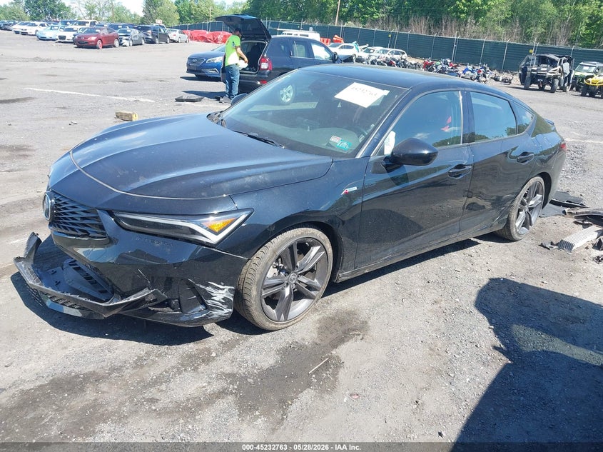2025 Acura Integra VIN 19UDE4H35SA000969 IAAI salvage auction — FRONT END, Salvage Title, sold $7,000 on 2026-07-19 (photo 2)