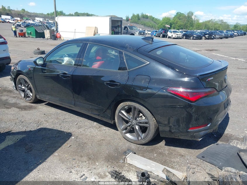 2025 Acura Integra VIN 19UDE4H35SA000969 IAAI salvage auction — FRONT END, Salvage Title, sold $7,000 on 2026-07-19 (photo 3)