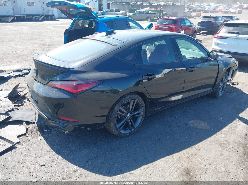 2025 Acura Integra VIN 19UDE4H35SA000969 IAAI salvage auction — FRONT END, Salvage Title, sold $7,000 on 2026-07-19 (photo 4)