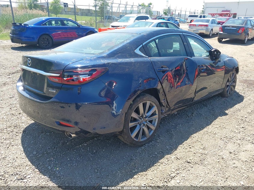 2018 Mazda 6 VIN JM1GL1VM7J1329636 IAAI salvage auction — FRONT END, Salvage Title, sold $400 on 2026-07-08 (photo 4)