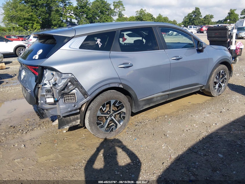 2023 Kia Sportage VIN 5XYK33AF9PG095084 IAAI salvage auction — FRONT END, Salvage (West Virginia), sold $4,750 on 2026-07-22 (photo 4)