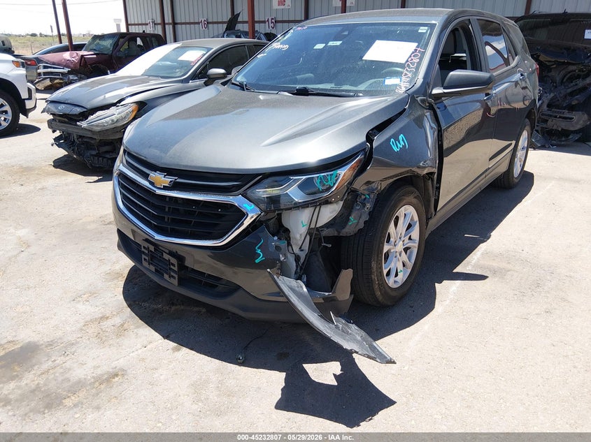 2020 Chevrolet Equinox VIN 3GNAXHEV5LS587769 IAAI salvage auction — FRONT END, Salvage Title, sold $3,750 on 2026-07-22 (photo 6)