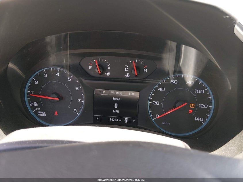 2020 Chevrolet Equinox VIN 3GNAXHEV5LS587769 IAAI salvage auction — FRONT END, Salvage Title, sold $3,750 on 2026-07-22 (photo 7)