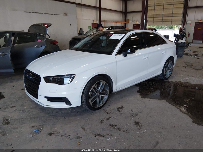2015 Audi A3 VIN WAUCCGFF2F1010215 IAAI salvage auction — RIGHT SIDE, Salvage (Idaho), sold $2,100 on 2026-07-31 (photo 2)