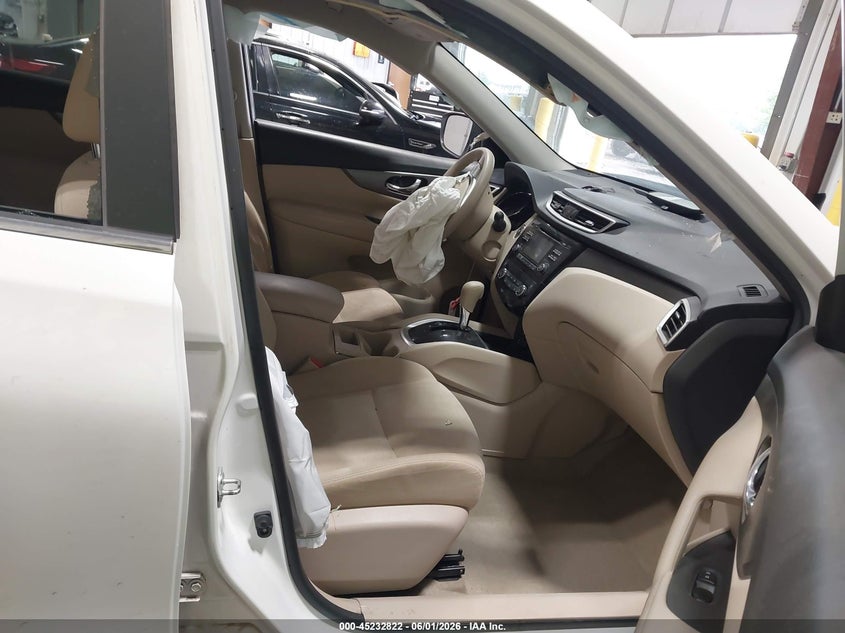 2015 Nissan Rogue VIN KNMAT2MV2FP539913 IAAI salvage auction — FRONT END, Salvage Title, sold $750 on 2026-07-23 (photo 5)