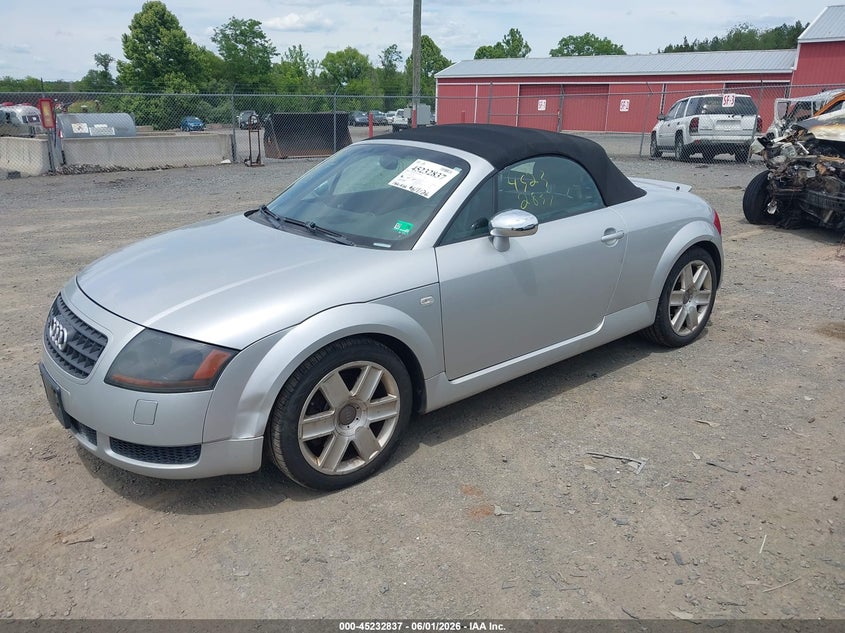 2004 Audi Tt VIN TRUUT28N641003396 IAAI salvage auction — REAR END, Clear (Virginia), sold $825 on 2026-07-07 (photo 2)