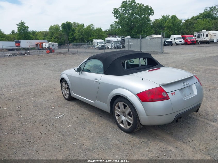 2004 Audi Tt VIN TRUUT28N641003396 IAAI salvage auction — REAR END, Clear (Virginia), sold $825 on 2026-07-07 (photo 3)