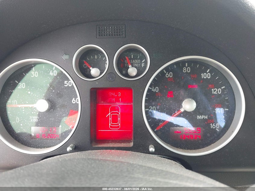 2004 Audi Tt VIN TRUUT28N641003396 IAAI salvage auction — REAR END, Clear (Virginia), sold $825 on 2026-07-07 (photo 7)
