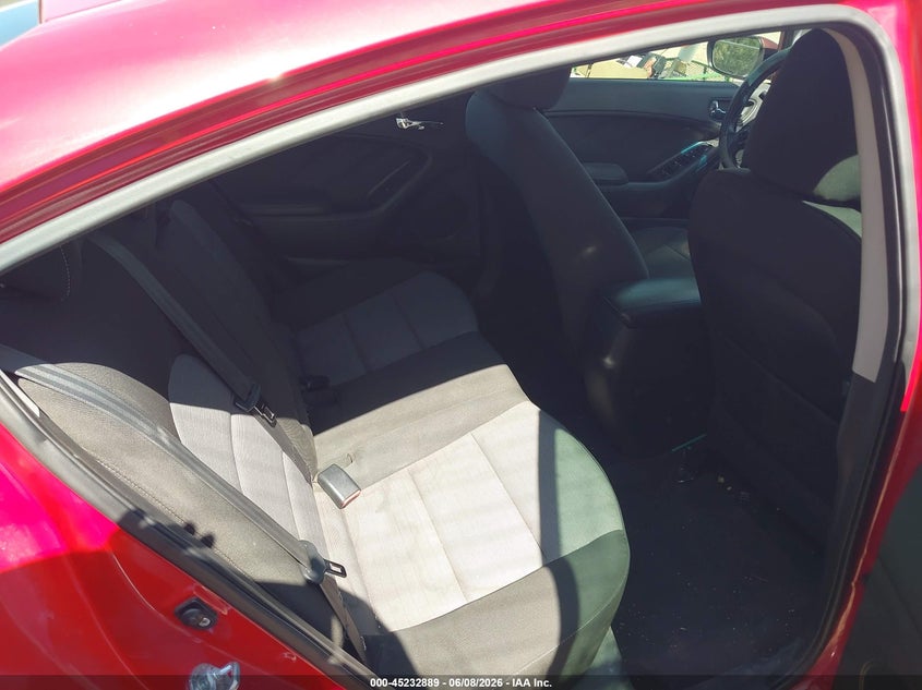 2014 Kia Forte VIN KNAFX4A86E5050281 IAAI salvage auction — REAR END, Salvage Title, sold $975 on 2026-07-16 (photo 8)