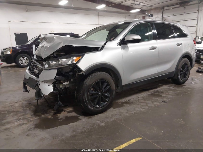 2019 Kia Sorento VIN 5XYPG4A36KG549760 IAAI salvage auction — FRONT END, Salvage (Iowa), sold $1,400 on 2026-07-28 (photo 2)