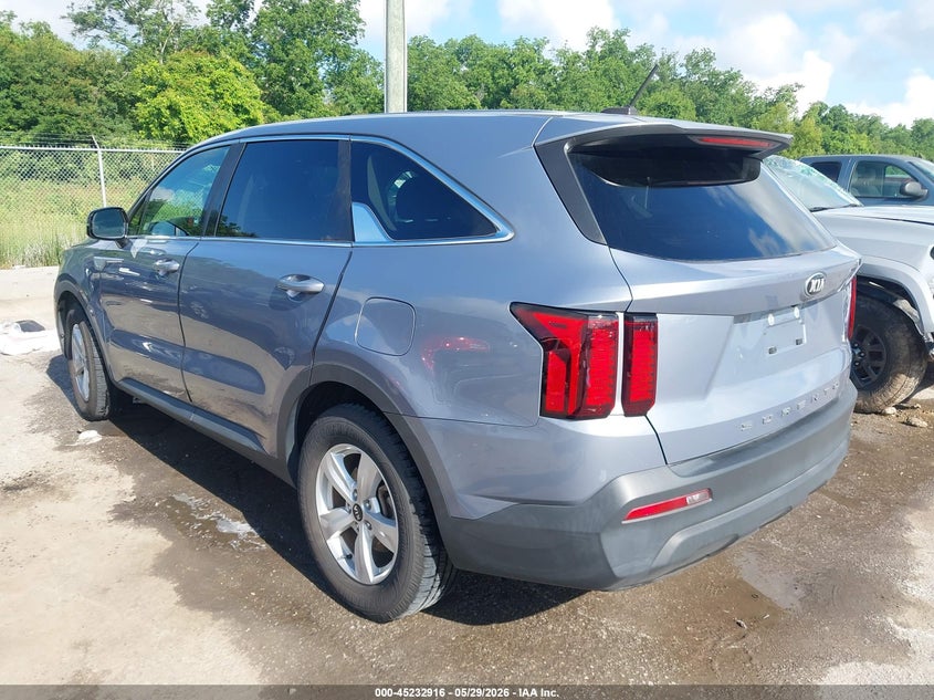 2021 Kia Sorento VIN 5XYRG4LC6MG057142 IAAI salvage auction — FRONT END, Salvage Title, sold $6,600 on 2026-07-14 (photo 3)