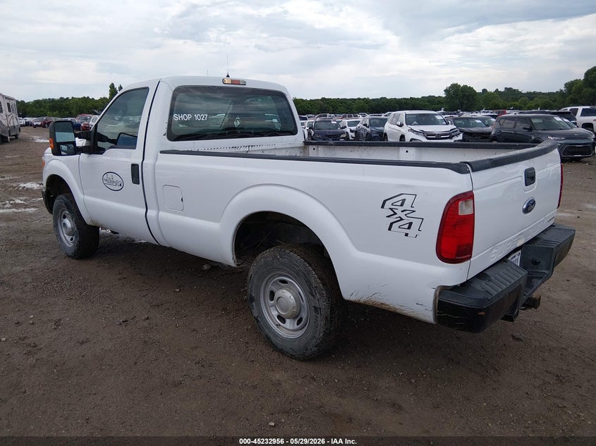 2015 Ford F250 VIN 1FTBF2B66FEA14968 IAAI salvage auction — FRONT & REAR, SF97 (Oklahoma), sold $15,550 on 2026-07-09 (photo 3)