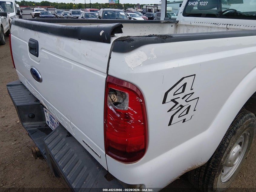 2015 Ford F250 VIN 1FTBF2B66FEA14968 IAAI salvage auction — FRONT & REAR, SF97 (Oklahoma), sold $15,550 on 2026-07-09 (photo 6)