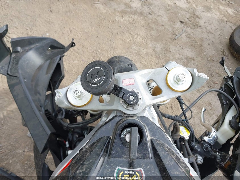 2025 Aprilia Rs VIN ZD4KSUG04SS003625 IAAI salvage auction — FRONT END, Salvage Title, sold $275 on 2026-07-28 (photo 7)
