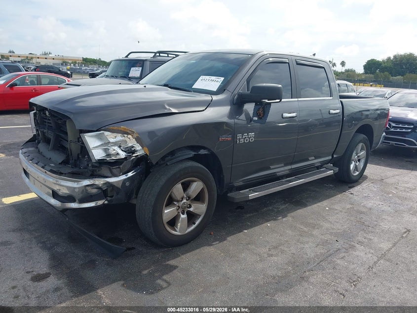 2018 Ram 1500 VIN 1C6RR6LT0JS248252 IAAI salvage auction — FRONT END, Salvage Title, sold $4,050 on 2026-07-18 (photo 2)
