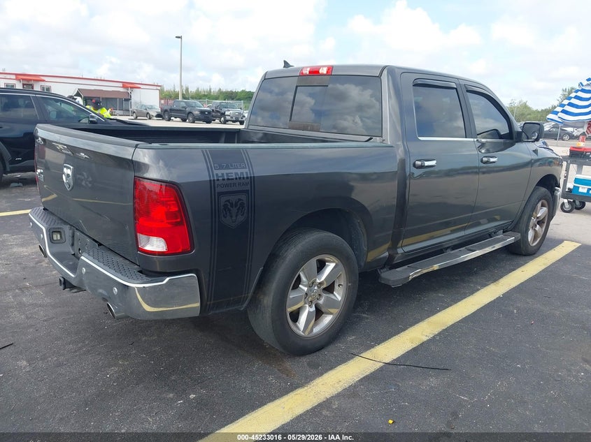 2018 Ram 1500 VIN 1C6RR6LT0JS248252 IAAI salvage auction — FRONT END, Salvage Title, sold $4,050 on 2026-07-18 (photo 4)